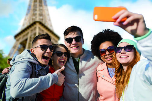 Selfie con Torre Eiffel